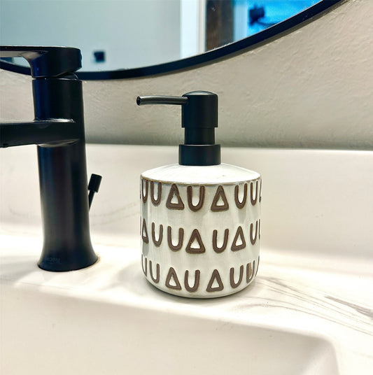 Pattern Soap Pump