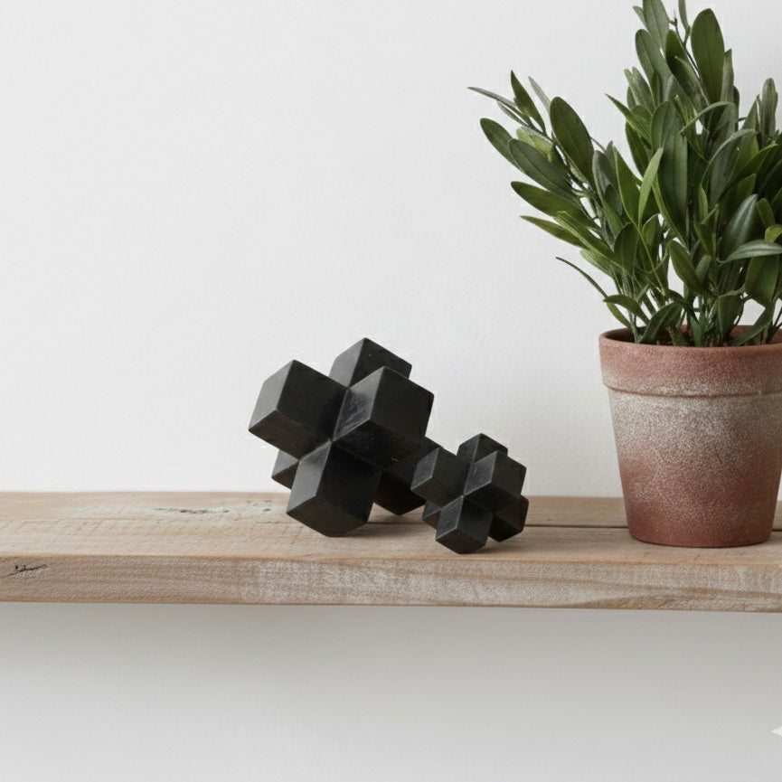 S/2 Black Marble Objects