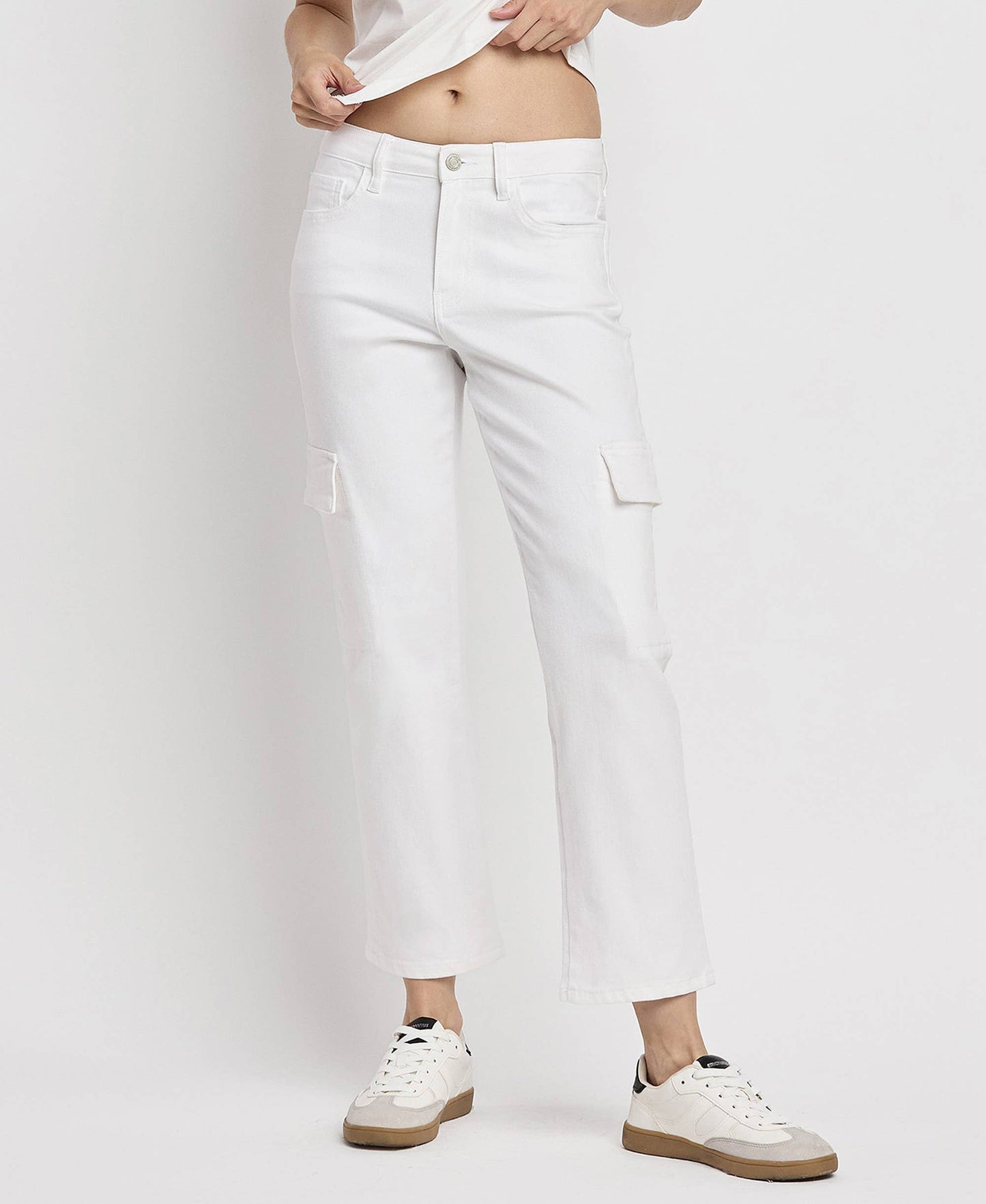 Lenny Cargo Straight Jeans