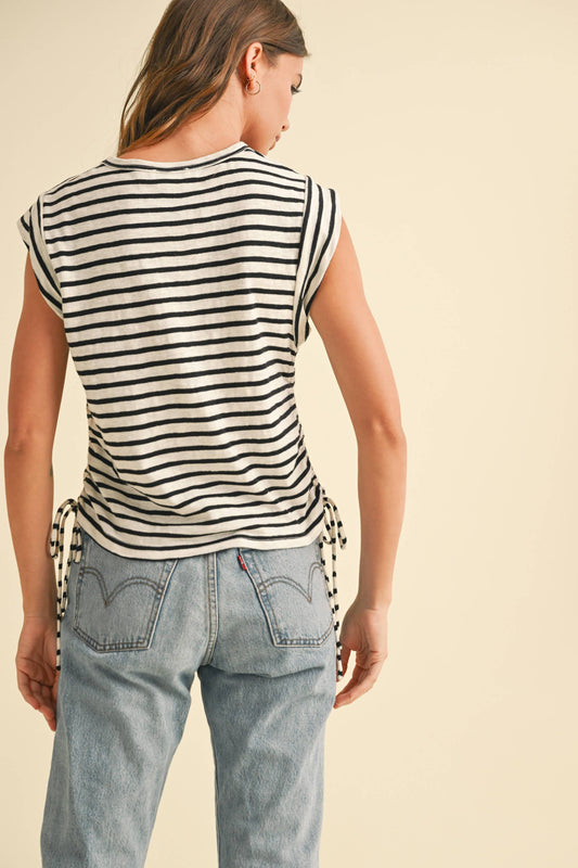 Joelle Stripe Top
