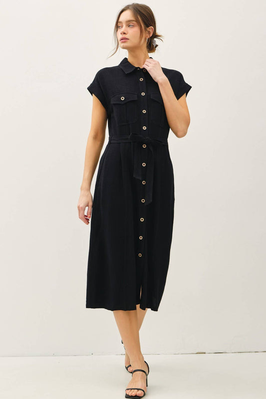 Tessie Button Down Dress