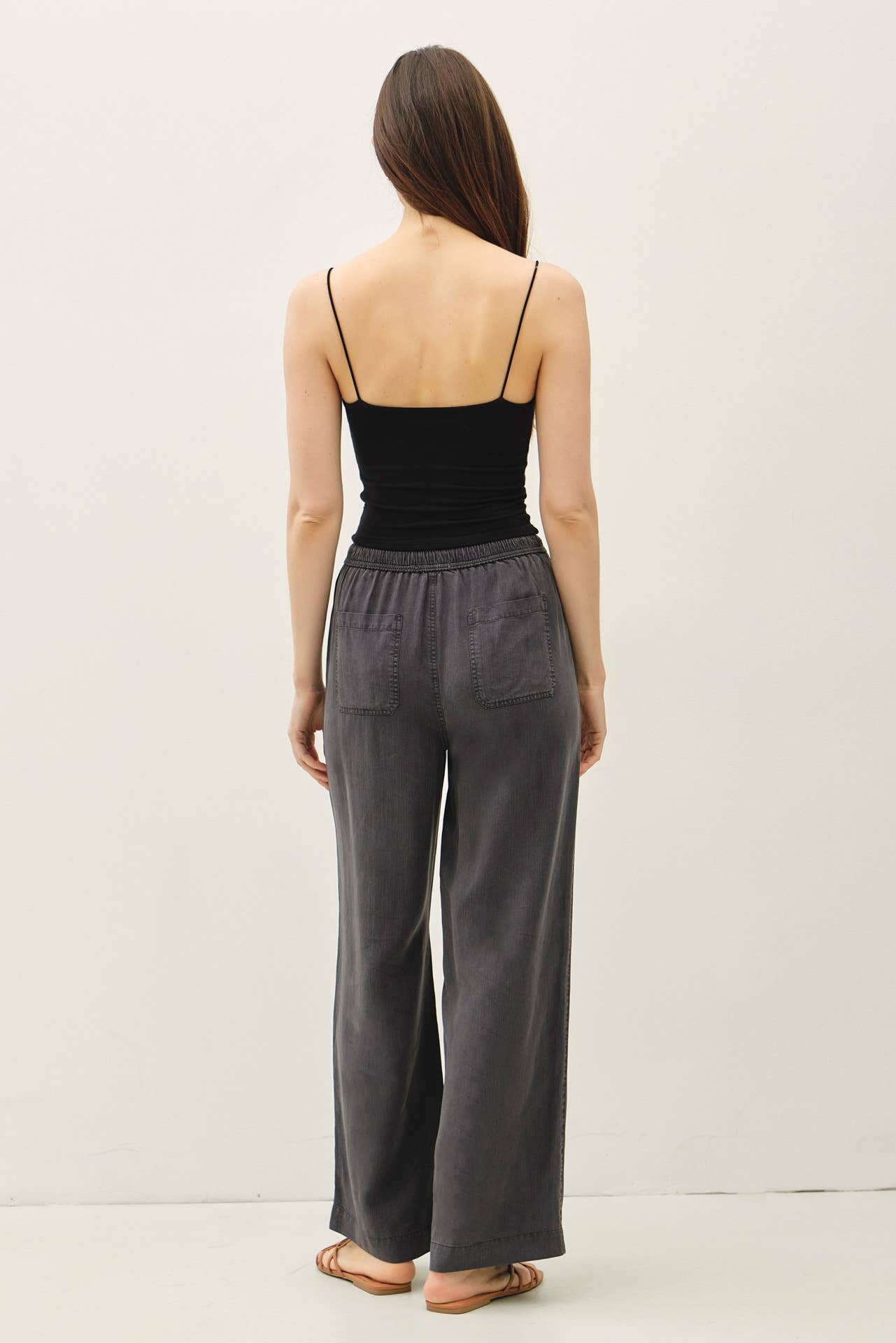 Ava Tencel Wide Leg Pants
