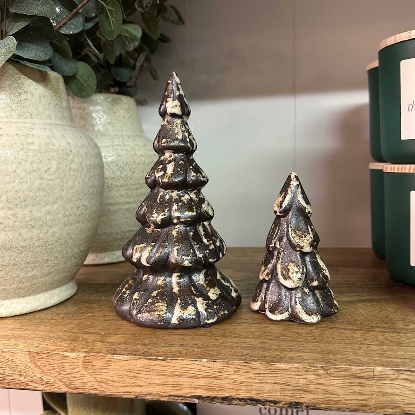 Brown Stoneware Tree