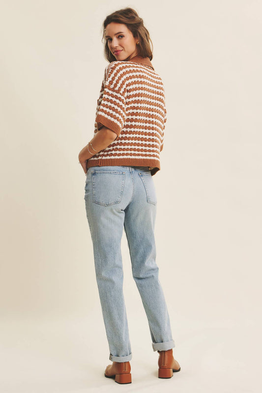 Amber Stripe Sweater