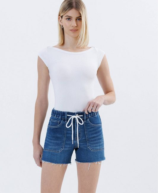 Fallen Denim Shorts