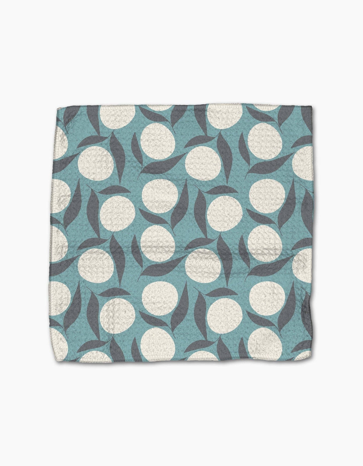 S/3 Polka Dot Blooms Dishcloths