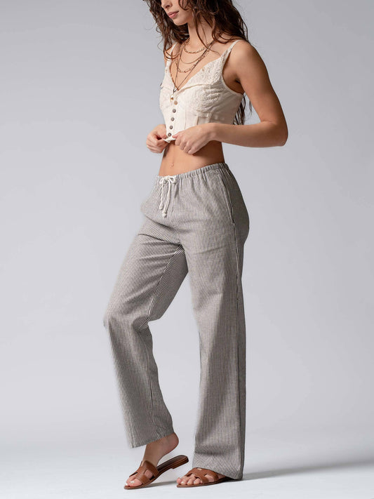 Lorelle Pinstripe Pants