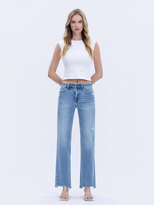 Fallen Slim Wide Jeans