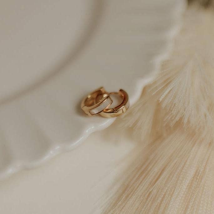 Pearl Hoops
