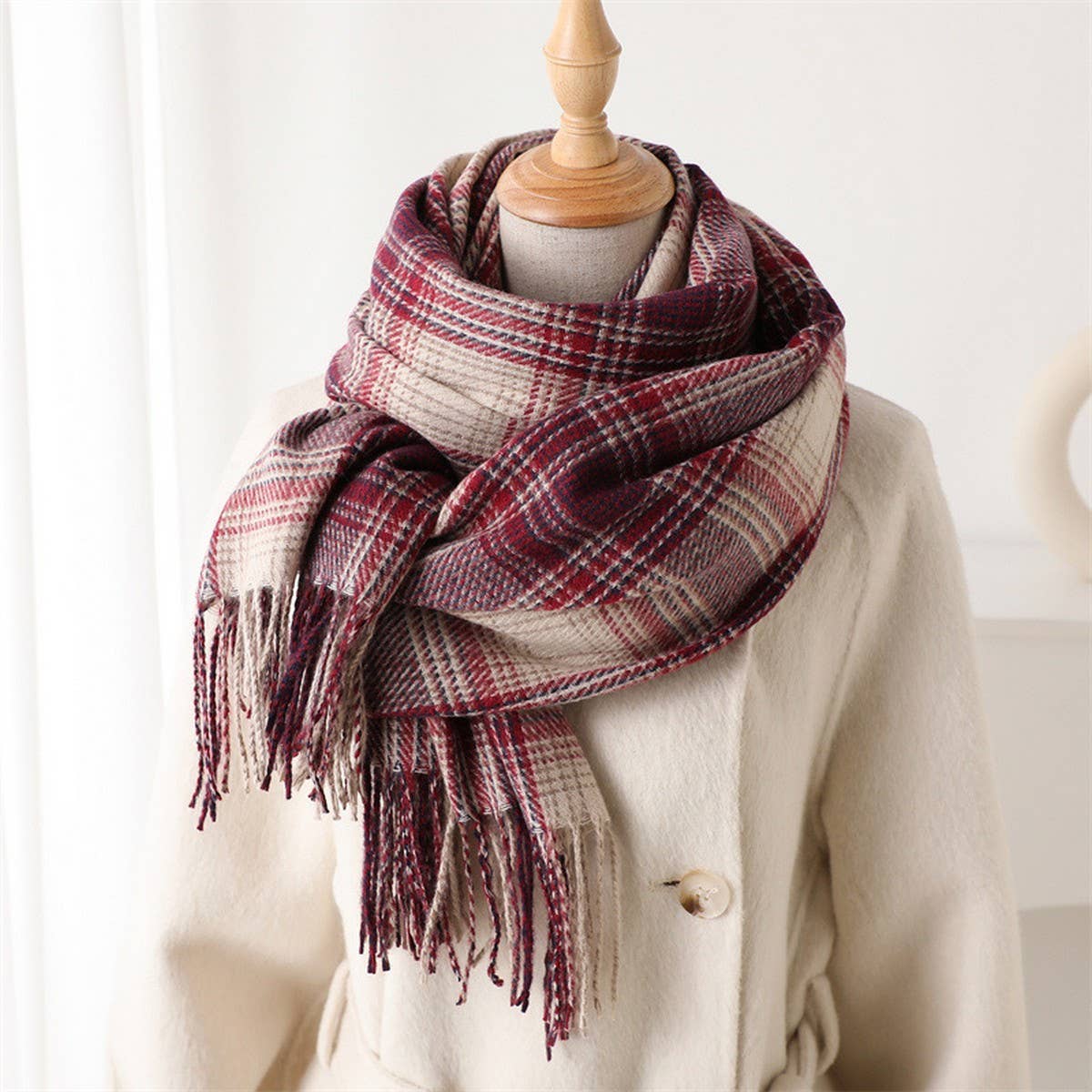 Winter Plaid Scarf