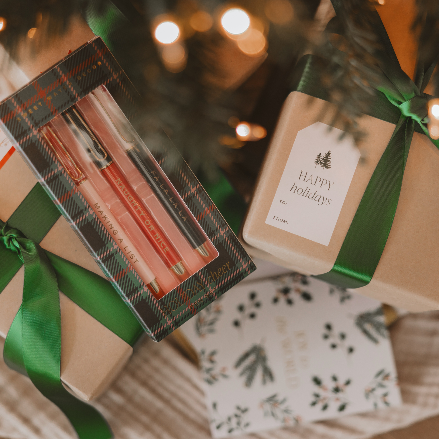 Holiday Gift Tag Sticker Set