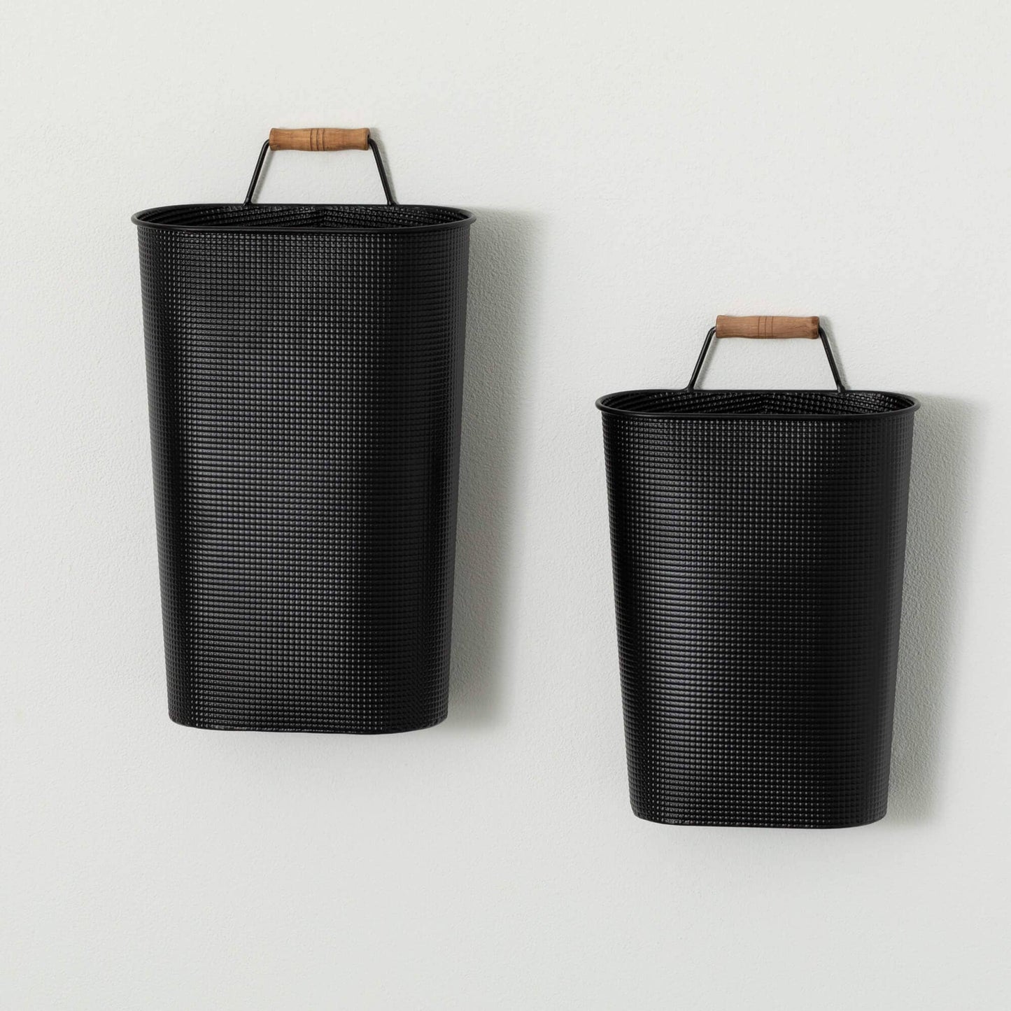 Black Metal Wall Planter
