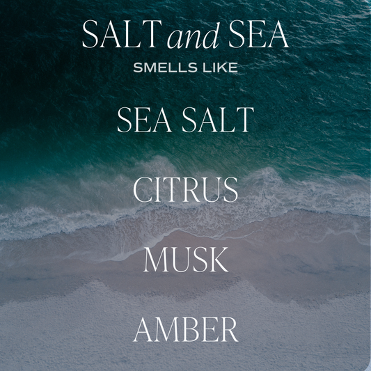 Salt and Sea 12oz Candle