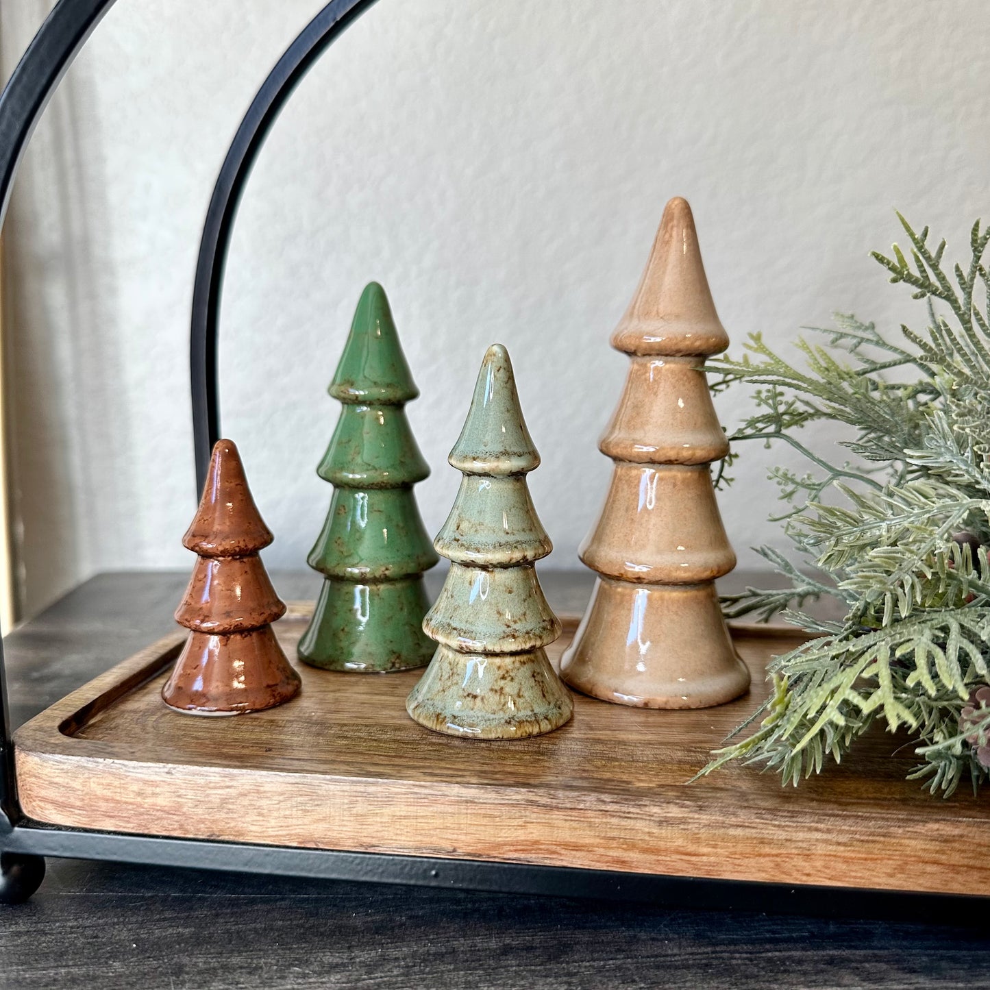 S/4 Stoneware Trees