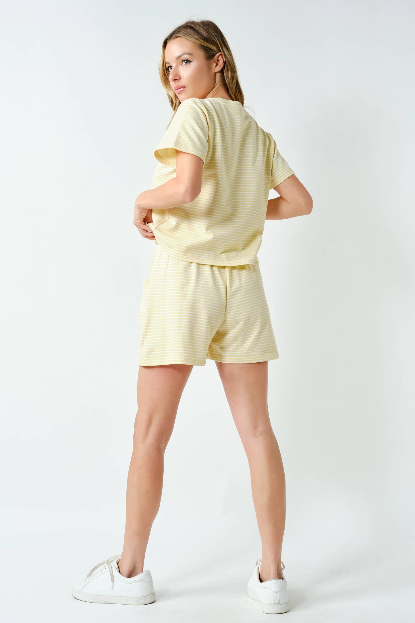 Jasmine Stripe Tee