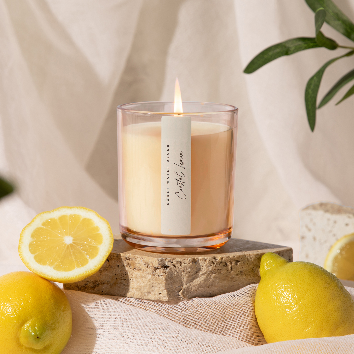 Coastal Lemon 12oz Candle