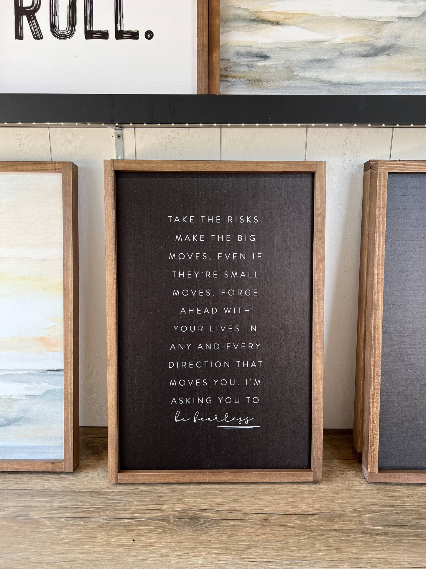 Take the Risks Sign