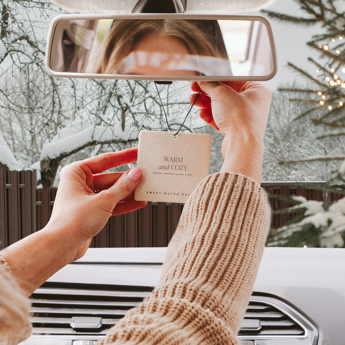 Car Air Freshener - Warm and Cozy