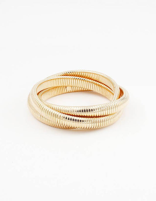 Gold Wrap Bracelet