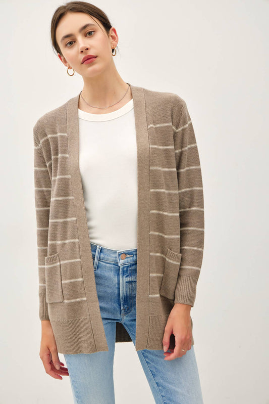Blaine Stripe Cardigan
