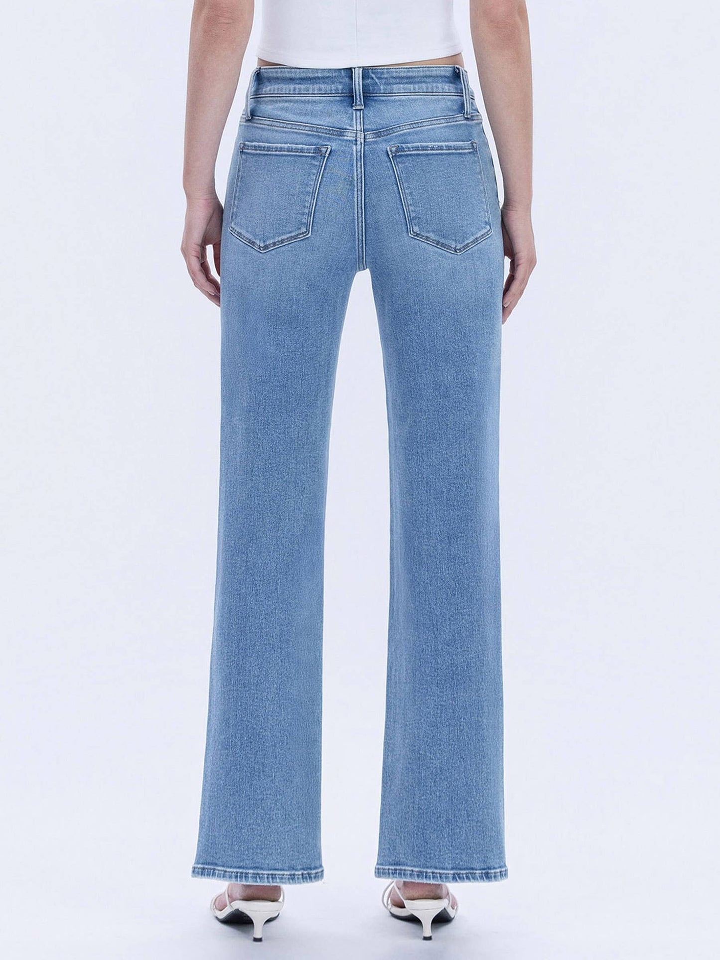 Fallen Slim Wide Jeans