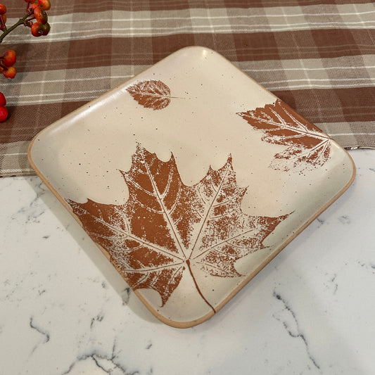 Fall Leaves Tray
