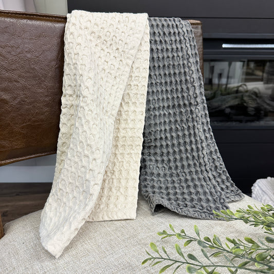 Waffle Knit Towel