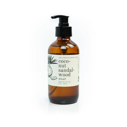 Coconut Sandalwood Hand Soap