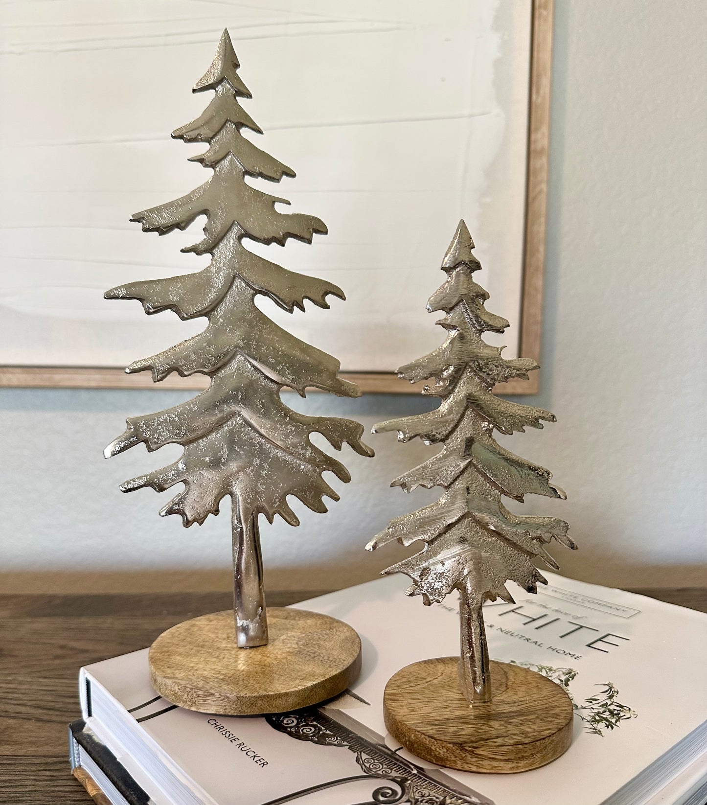 Silver Metal Tree