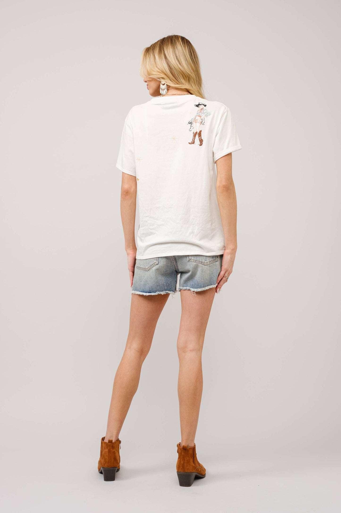 Western Embroidered Tee
