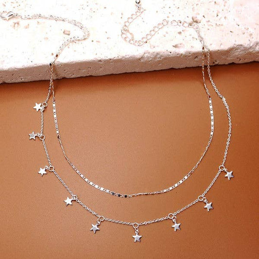 Star Drop Necklace