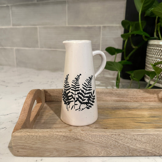 Fern Print Vase
