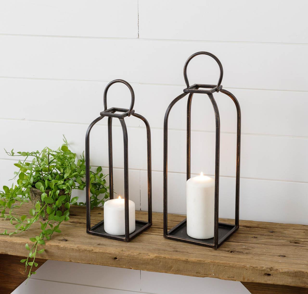 Arched Black Lantern
