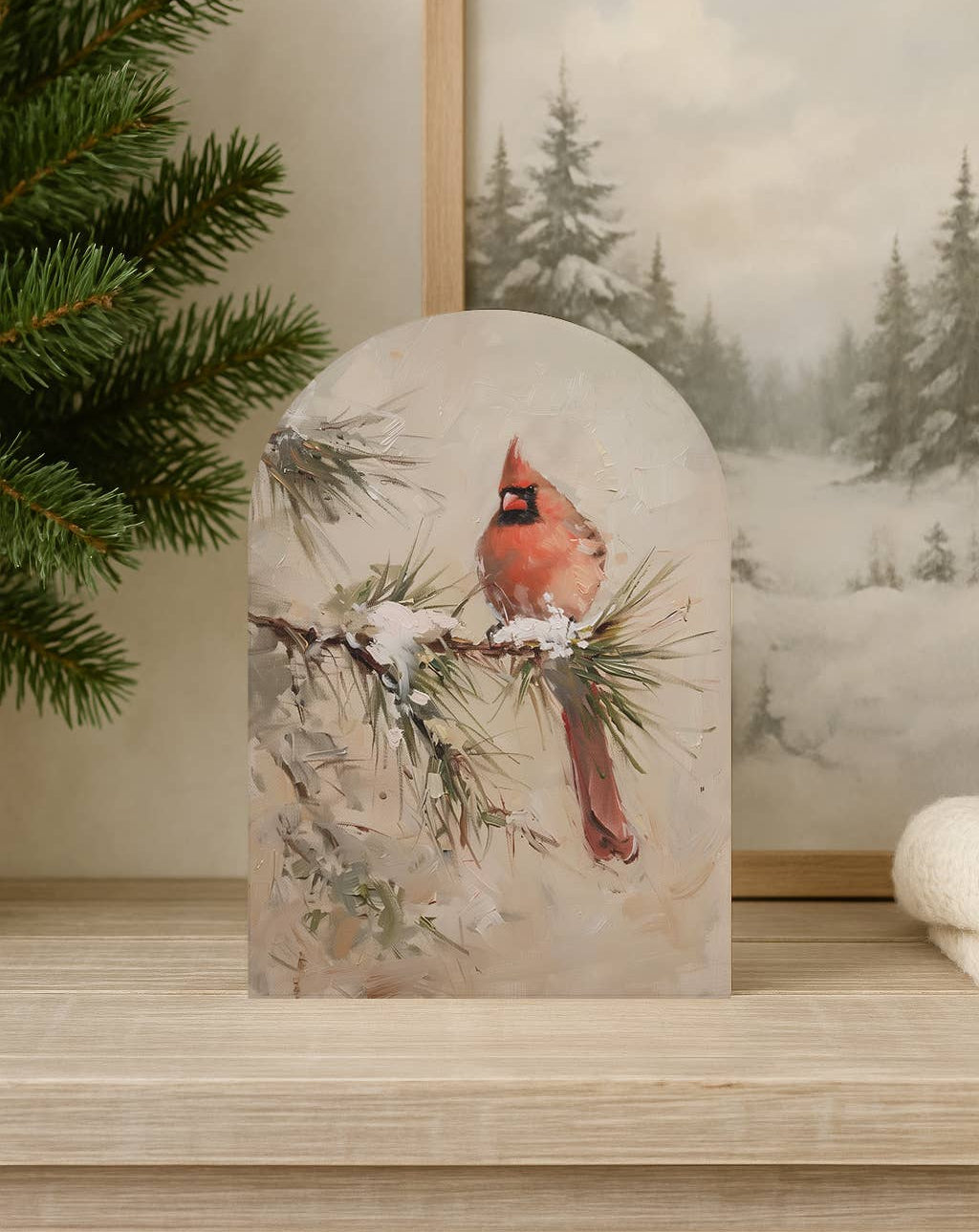 Winter Cardinal Arch