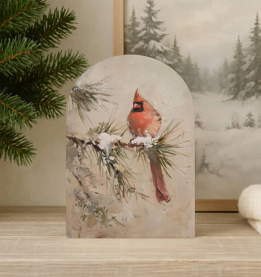 Winter Cardinal Arch