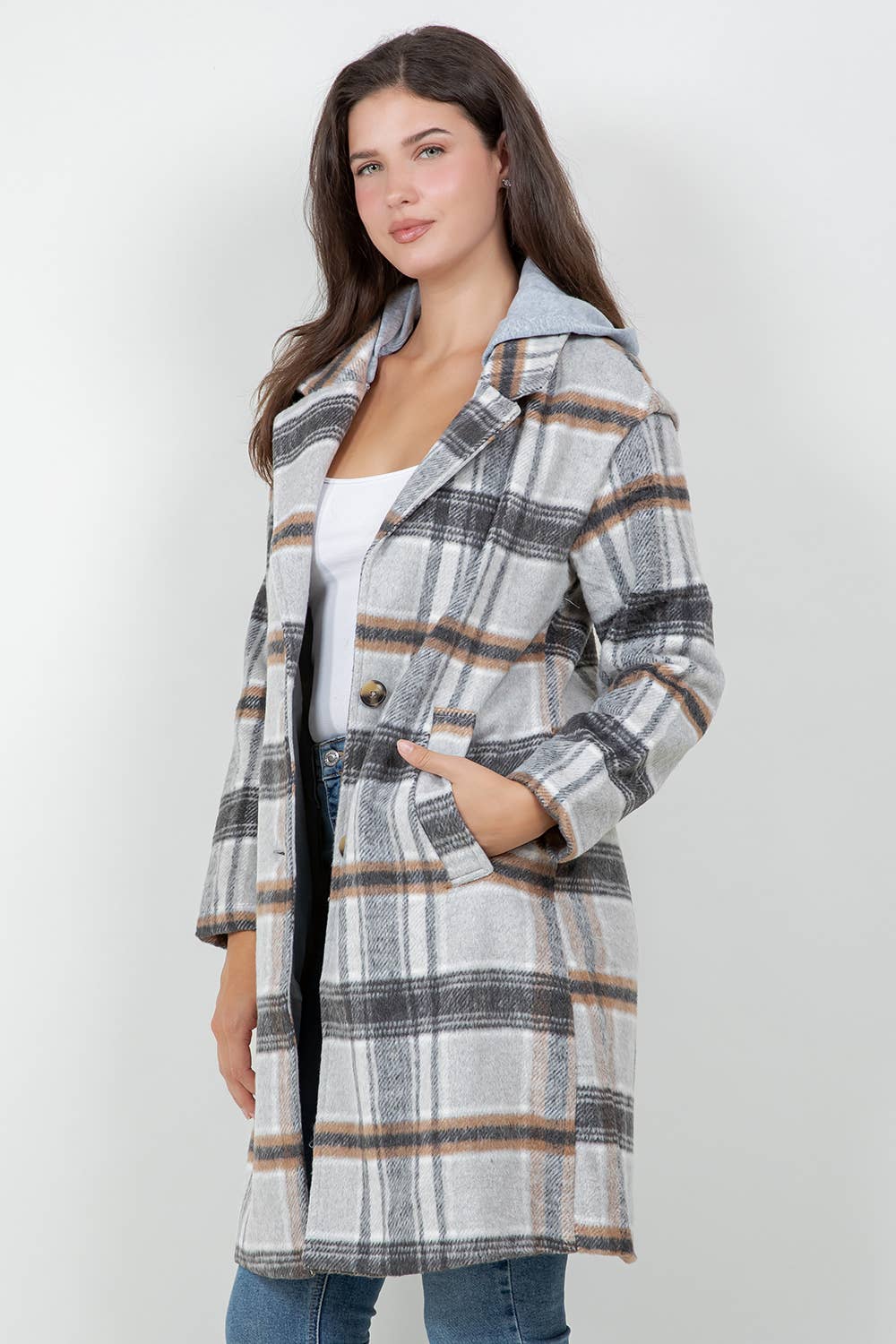 Salome Plaid Jacket