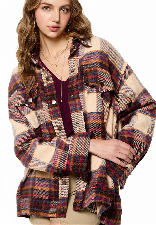 Nola Plaid Jacket