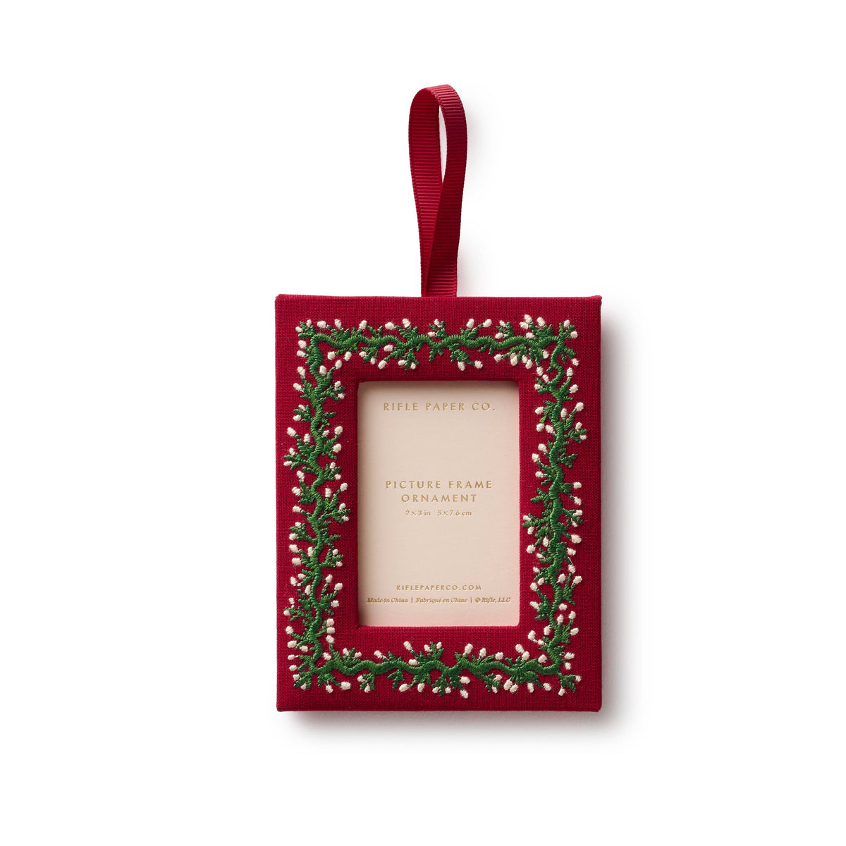 Embroidered Ornament