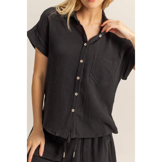 Jolie Button Down Top