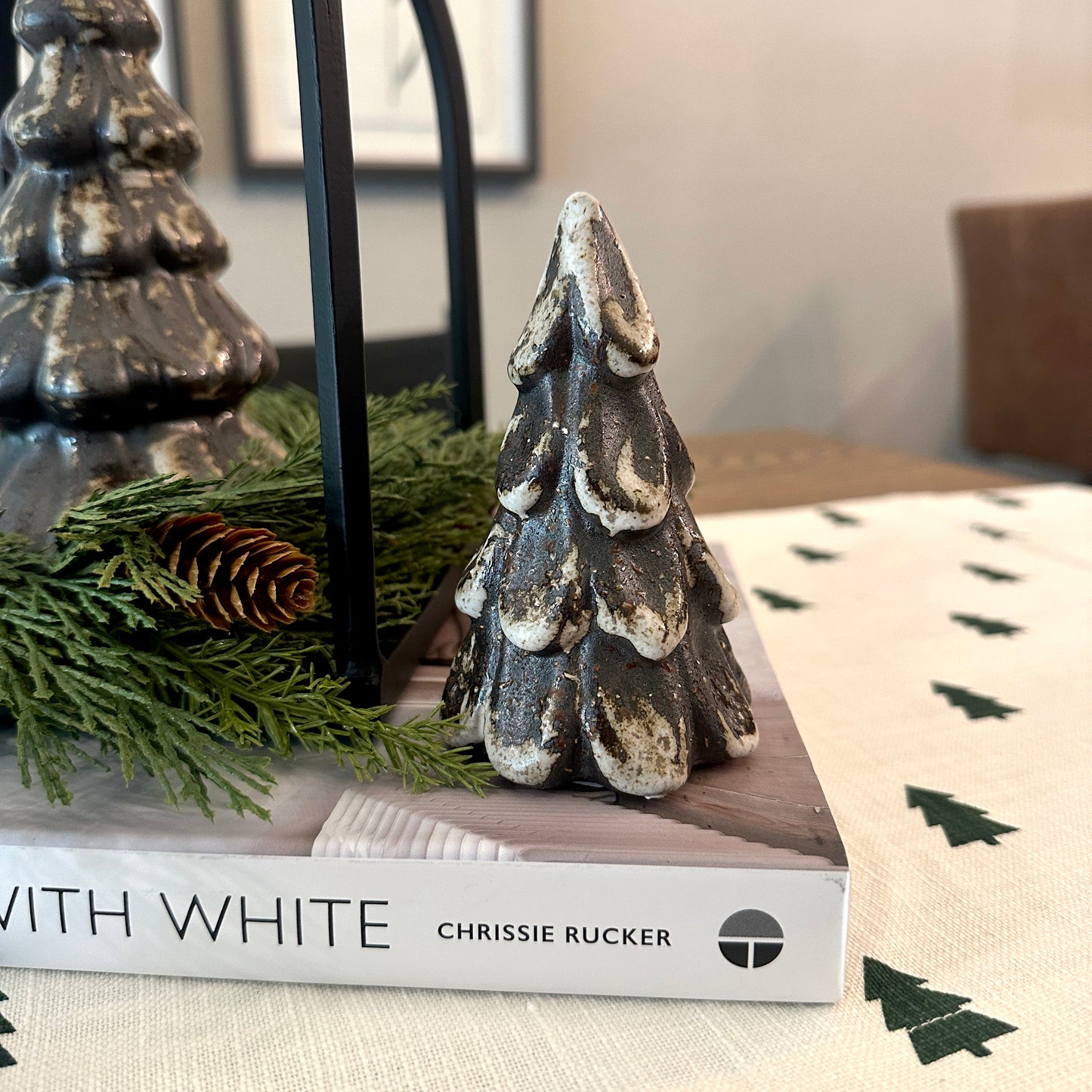 Brown Stoneware Tree