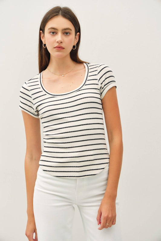 Tarren Stripe Tee