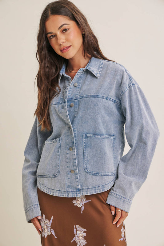Denim Utility Jacket