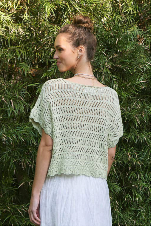 Berk Crochet Top