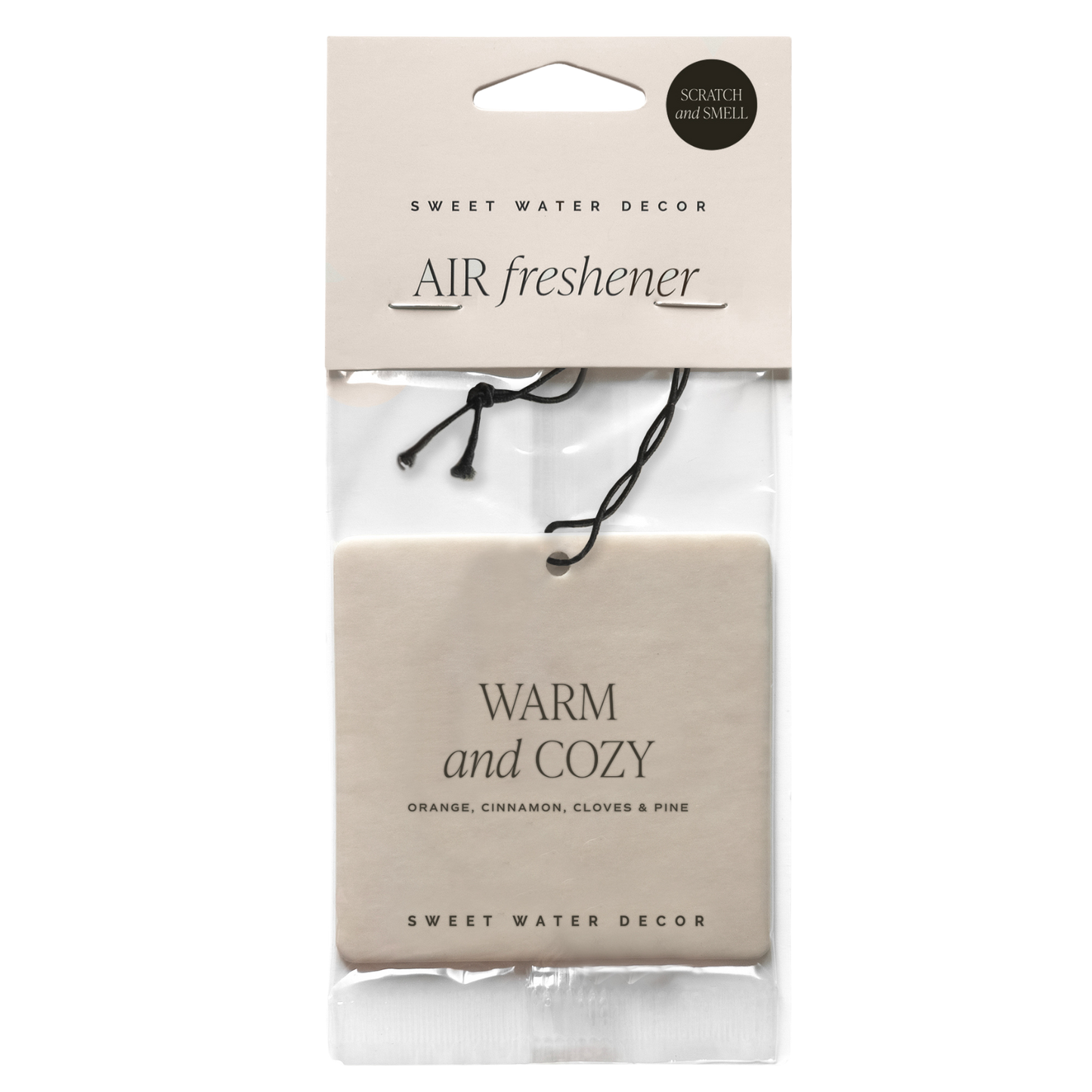 Car Air Freshener - Warm and Cozy
