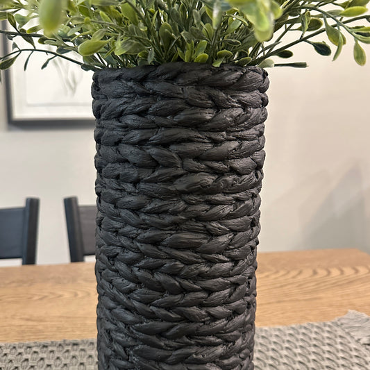 Braided Cement Vase