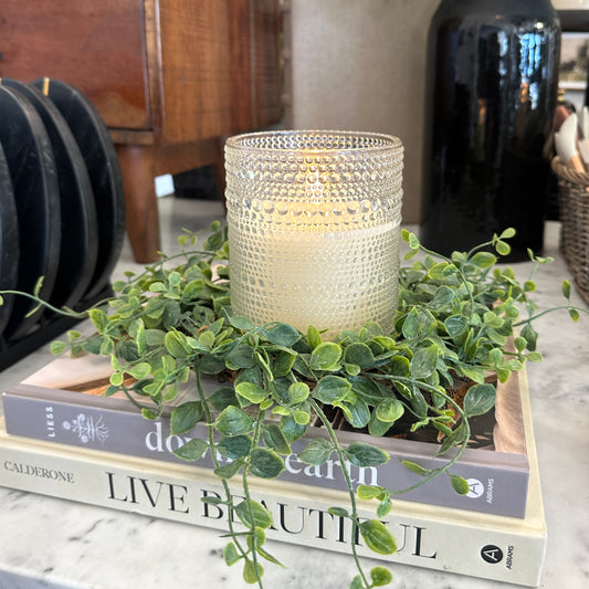 Bubble Glass LED Candle