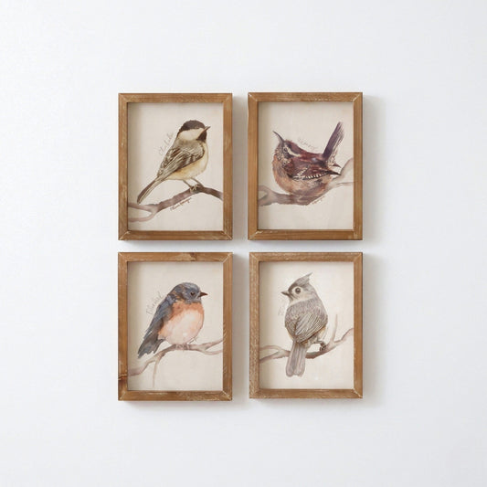 Assorted Framed Bird Print