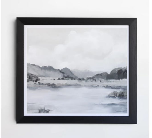 Black and White Print