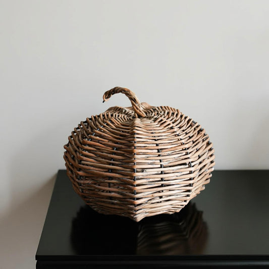 Woven Willow Pumpkin