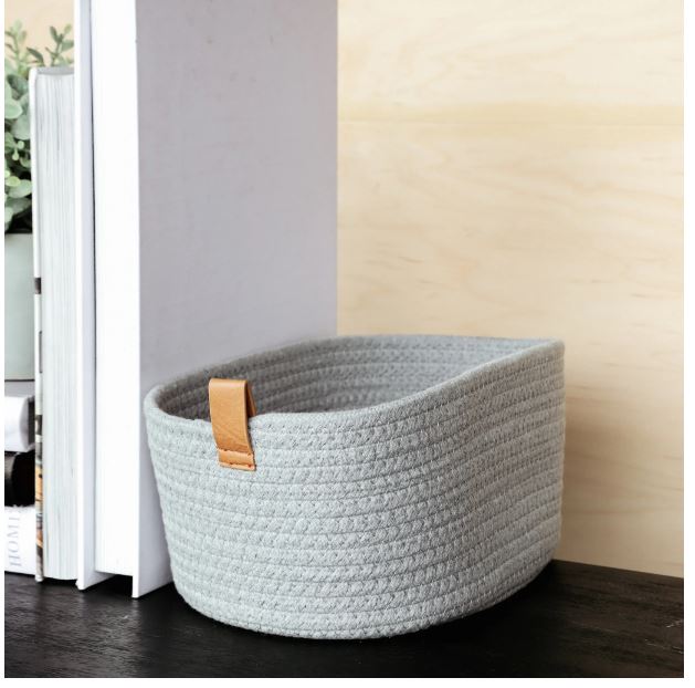 Large Woven Basket - 3 Colors